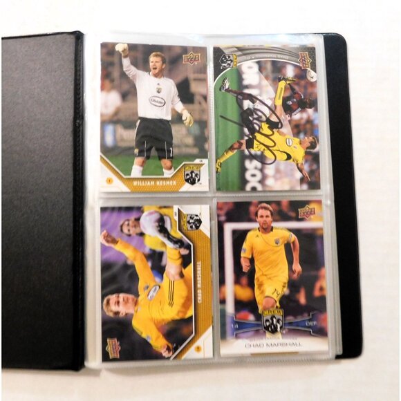 Columbus The Crew Soccer Team Card Album 12 Cards 2 Signed 8x6.5 - Picture 2 of 9